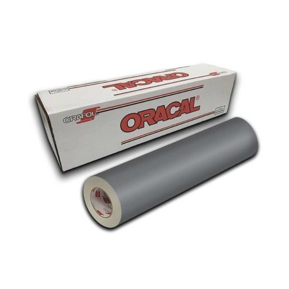 2 Pack 12"x 1 Yard Oracal 651 MIDDLE GREY & TELEGREY Cricut Hobby Craft Vinyl - Picture 4 of 4